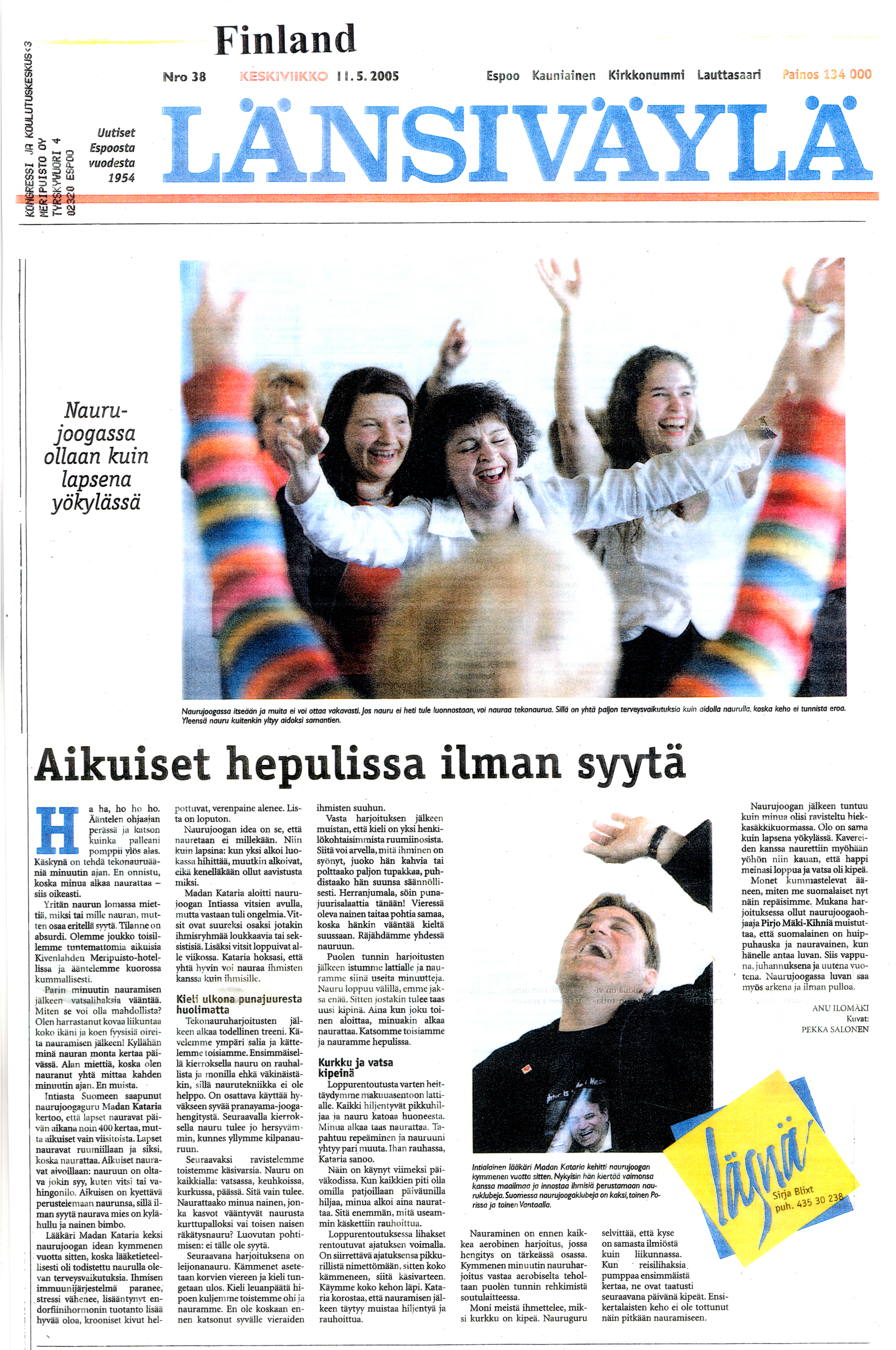 News from Finland