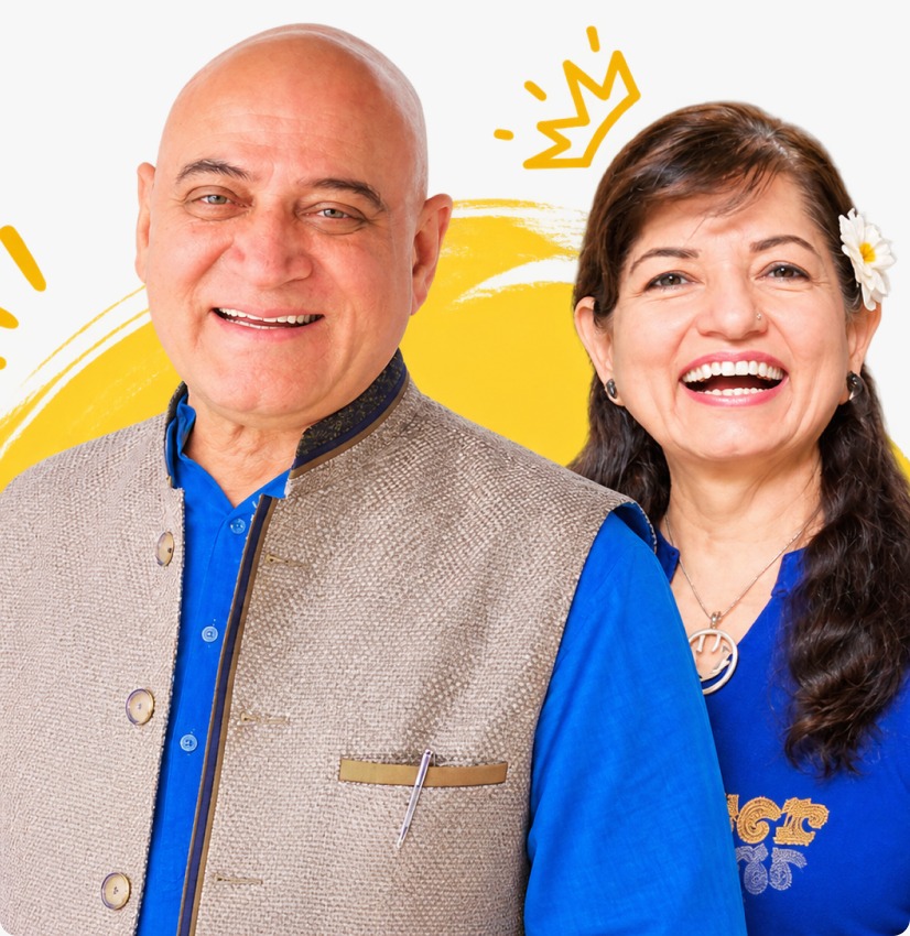 Dr. Madan Kataria and Madhuri Kataria