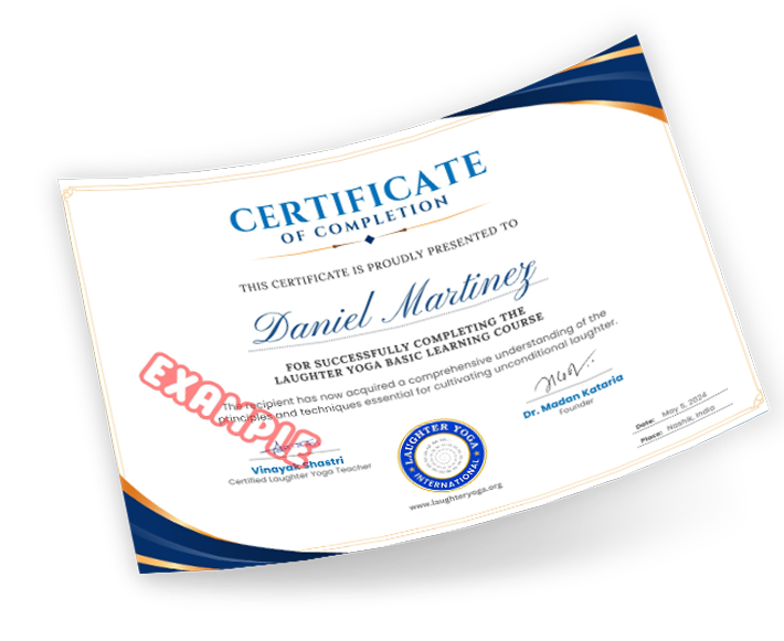 Laughter Yoga Certificate